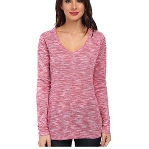 Tommy Bahama Wyola V-neck pullover in cherry pink NWT